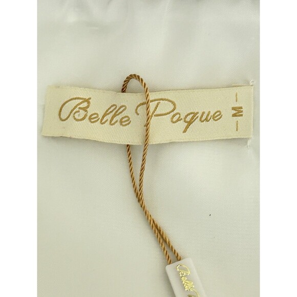 Belle Poque Womens Medium Halter Tuxedo Top Elegant Retro - Picture 4 of 8